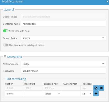 openmediavault-mariadb