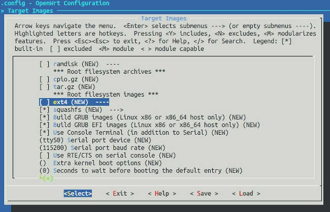 openwrt-compile-config