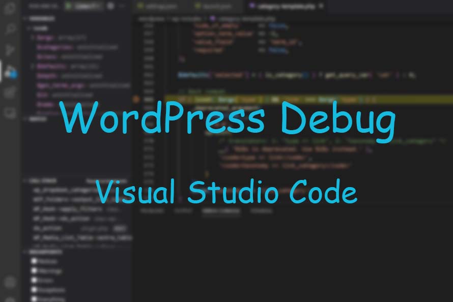 wordpress debug with visual studio code